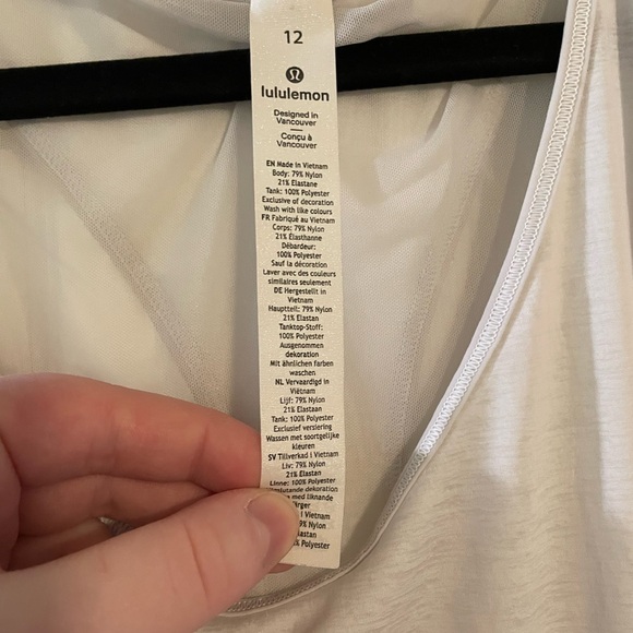 Lululemon Set The Course Short Sleeve Tee - Picture 2 of 5